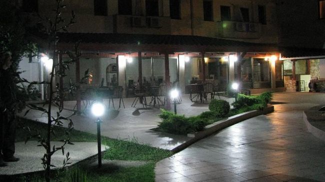 Hotel Vergina Скопье Ресторан фото