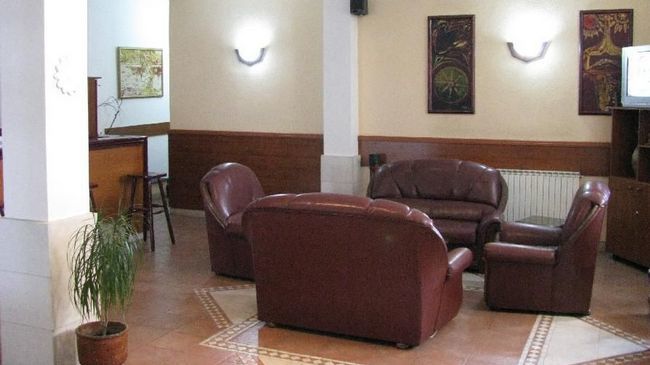 Hotel Vergina Скопье Интерьер фото