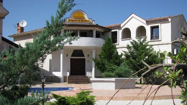 Hotel Vergina Скопье Экстерьер фото