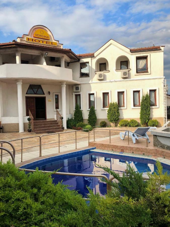Hotel Vergina Скопье Экстерьер фото