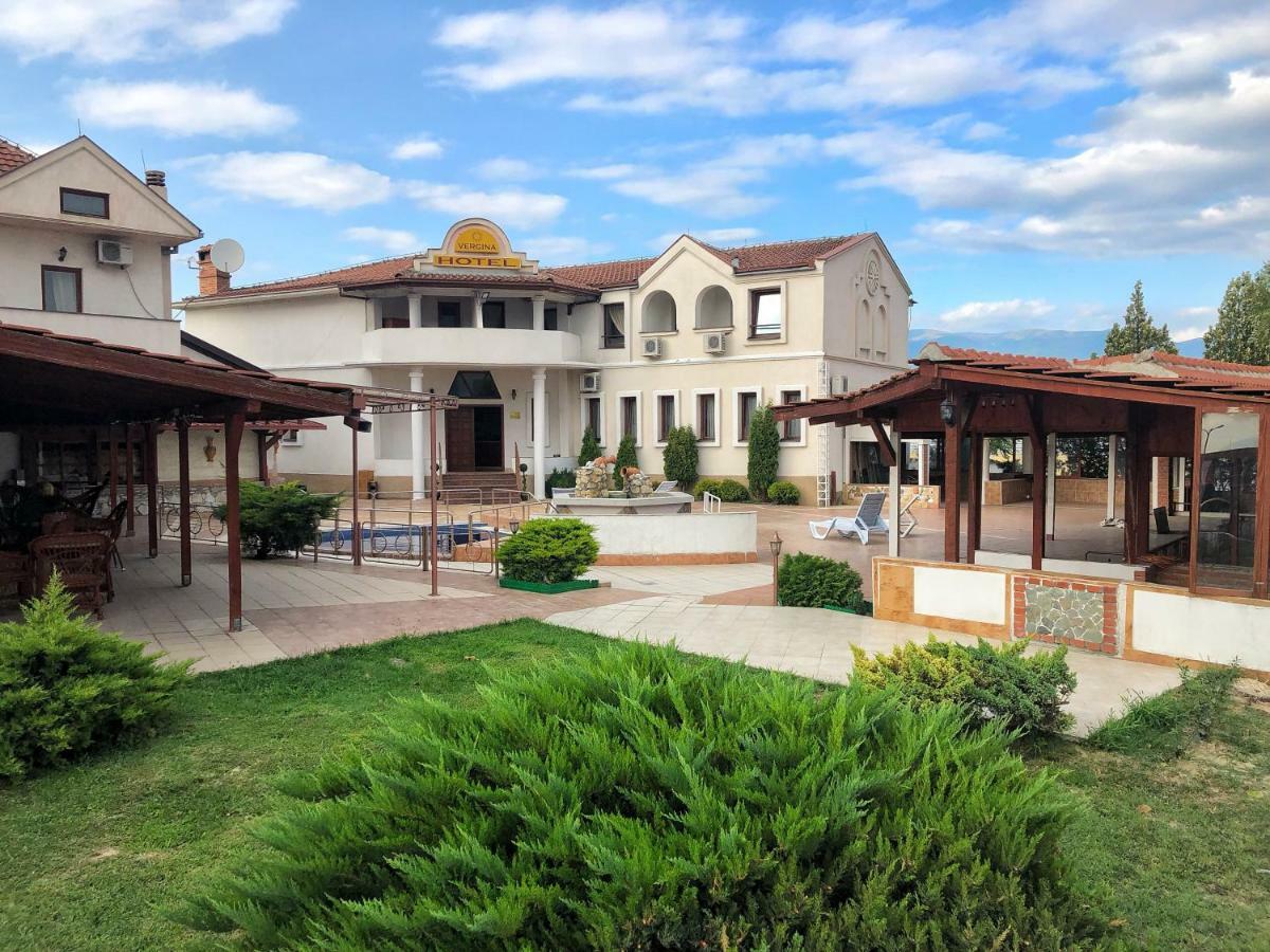 Hotel Vergina Скопье Экстерьер фото